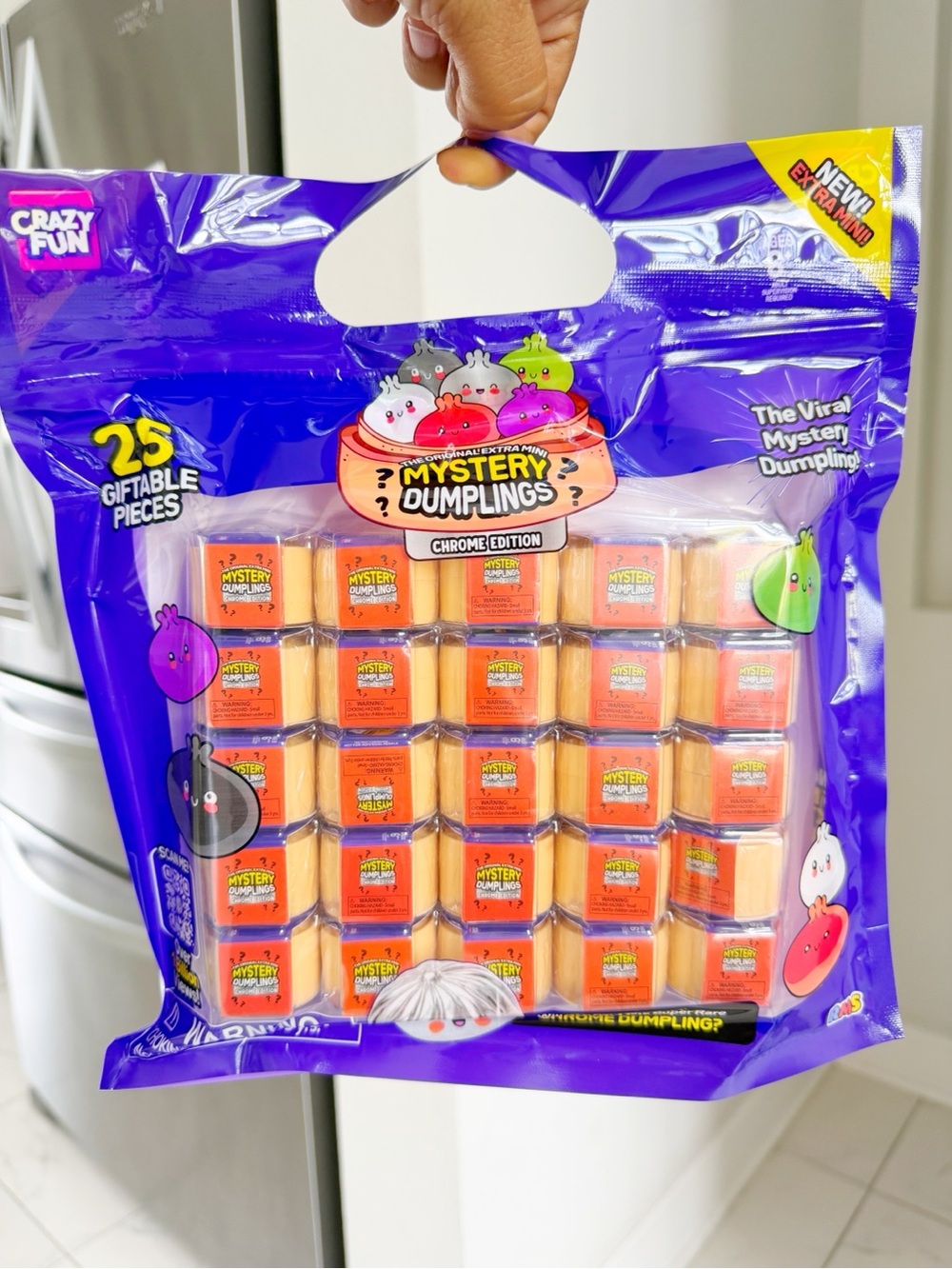 RMS Mystery Dumplings SUPER MINI Chrome Limited Edition 25pc RARE
